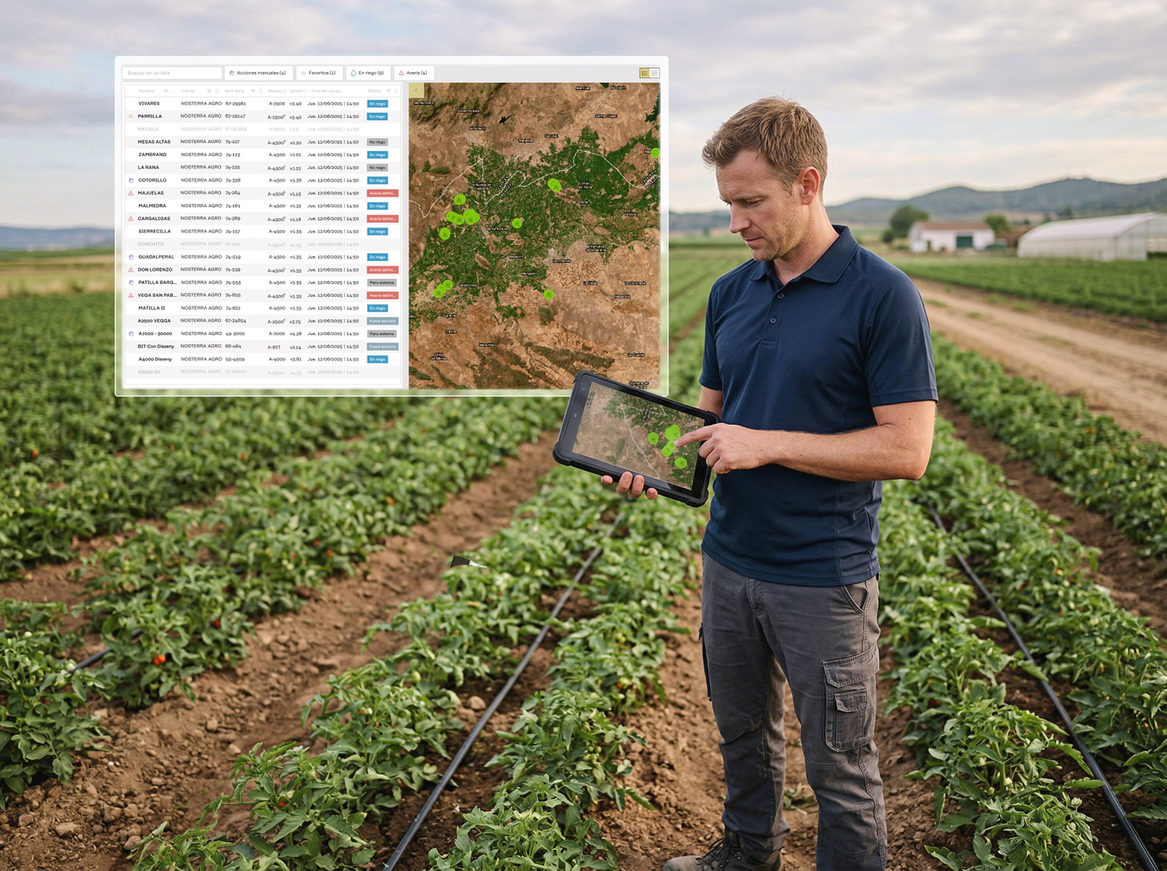 Visión 360º de datos de clientes agrícolas con Vegga.