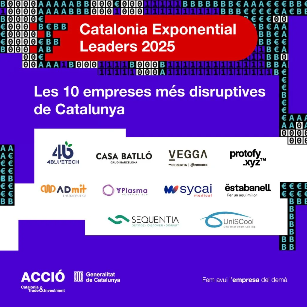 VEGGA reconocida como una de las diez empresas más disruptivas de Cataluña.